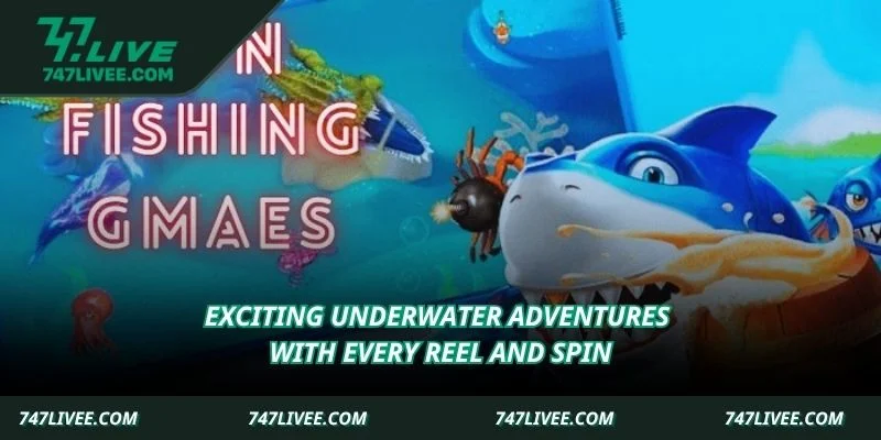Exciting underwater adventures with every reel and spin